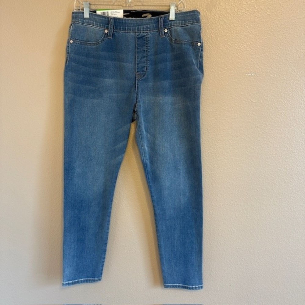 NWT Seven 7 Women's Seamless Pull-On‎ Skinny Jeans LG High Rise Legging Jegging